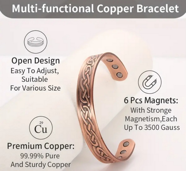 ⁦Magnetic Bracelet For Men⁩ - الصورة ⁦2⁩