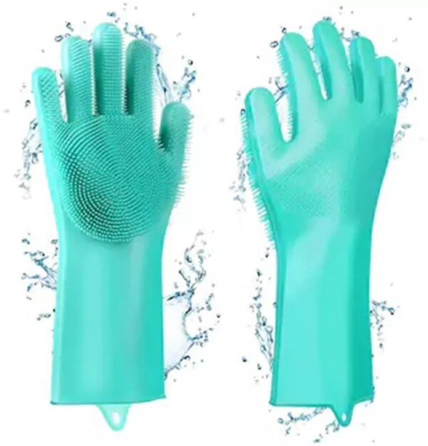 ⁦Silicone Hand Gloves⁩ - الصورة ⁦4⁩