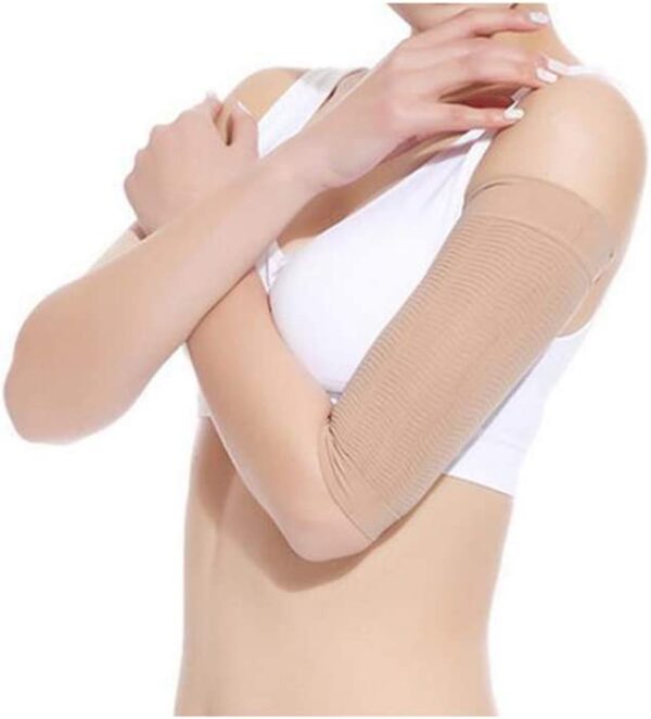 ⁦Elastic Arm Sleeves⁩ - الصورة ⁦6⁩