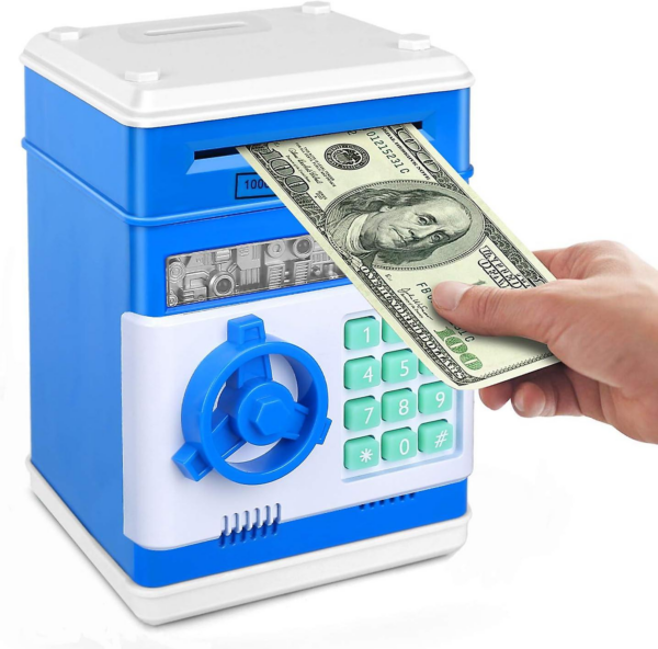 ⁦Kids Money Bank Machine (Bleu)⁩ - الصورة ⁦3⁩