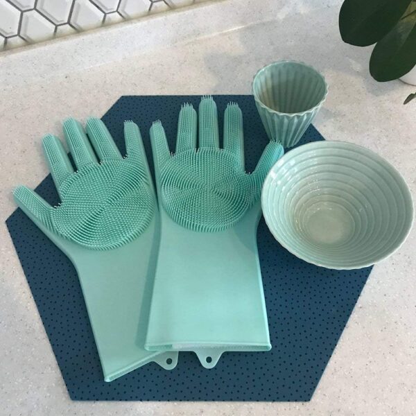 ⁦Silicone Hand Gloves⁩ - الصورة ⁦5⁩